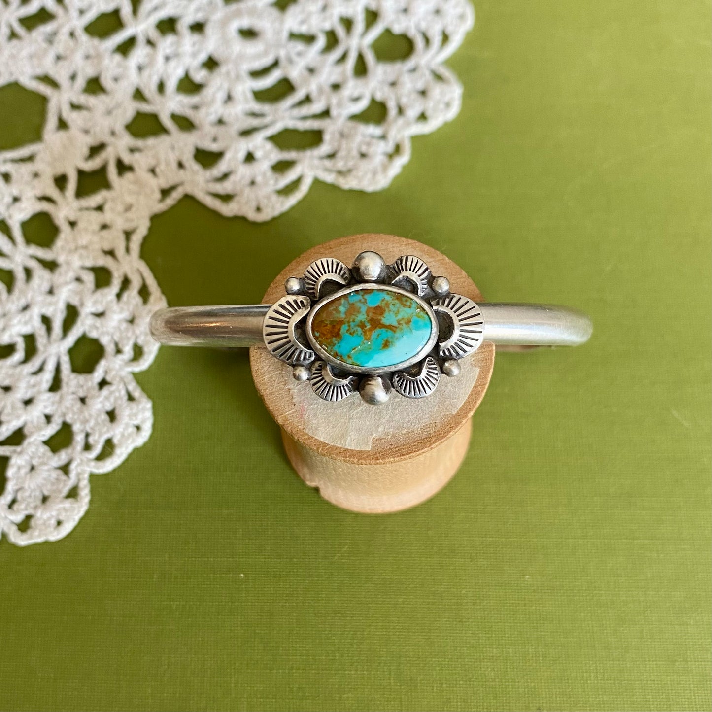 Pilot Mountain Turquoise Cuff Bracelet