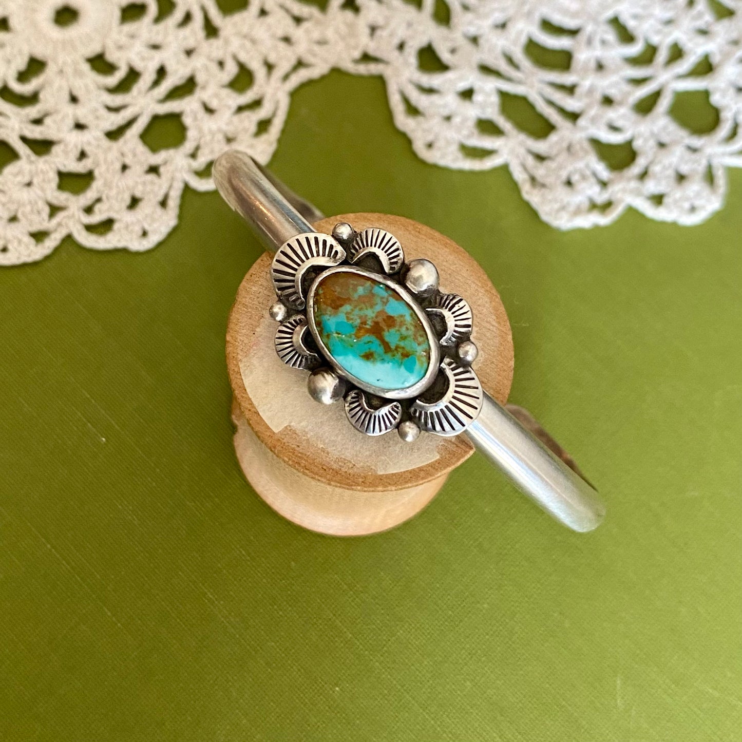 Pilot Mountain Turquoise Cuff Bracelet