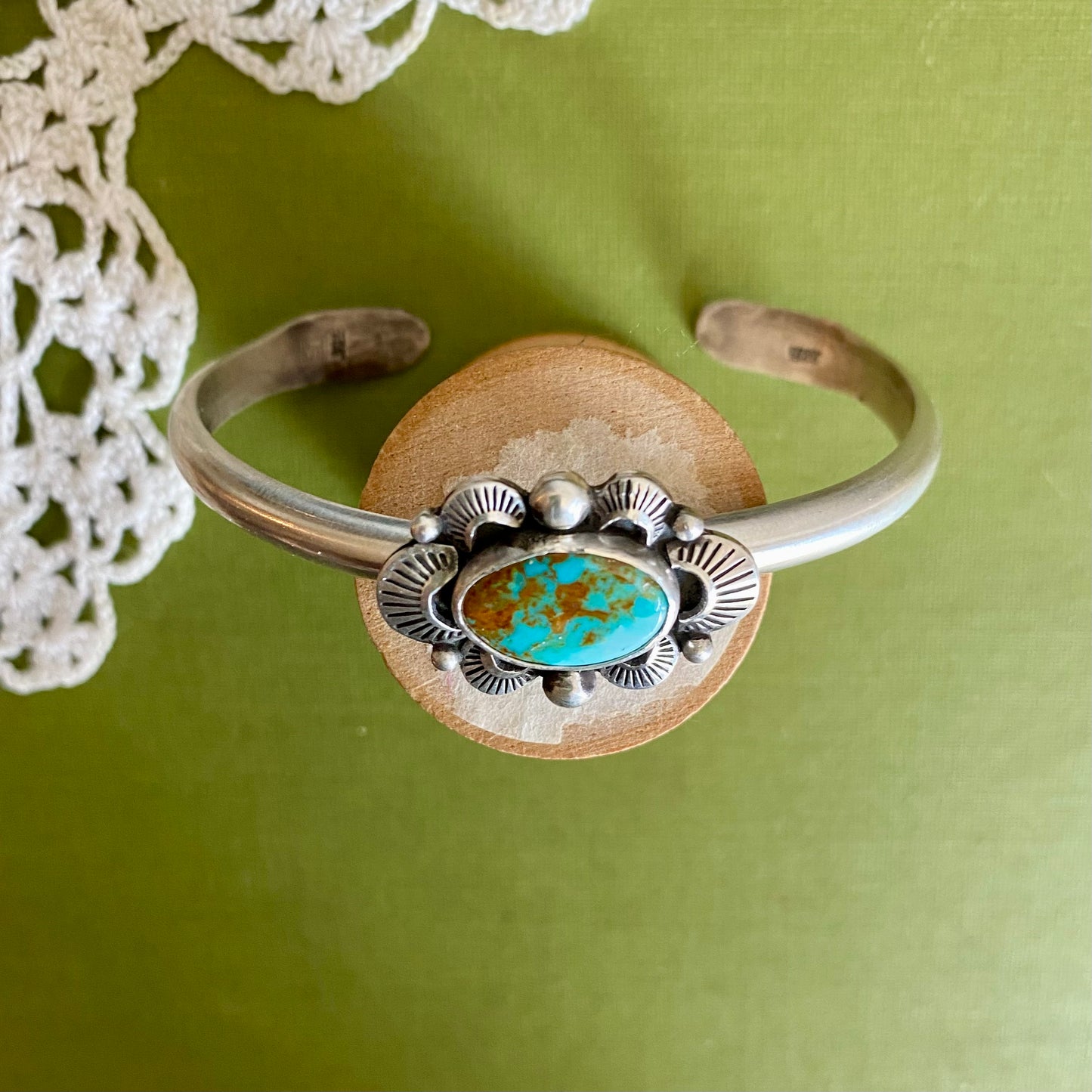 Pilot Mountain Turquoise Cuff Bracelet