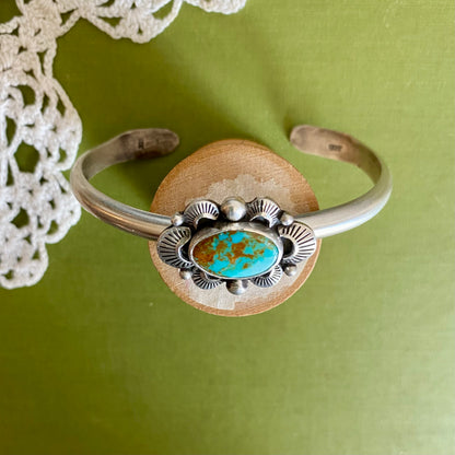 Pilot Mountain Turquoise Cuff Bracelet