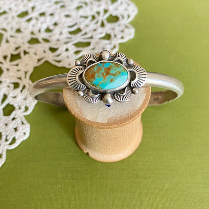 Pilot Mountain Turquoise Cuff Bracelet