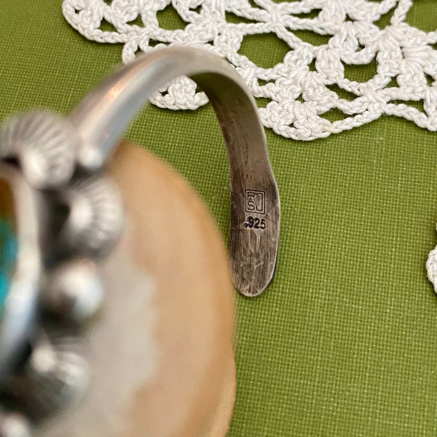 Pilot Mountain Turquoise Cuff Bracelet