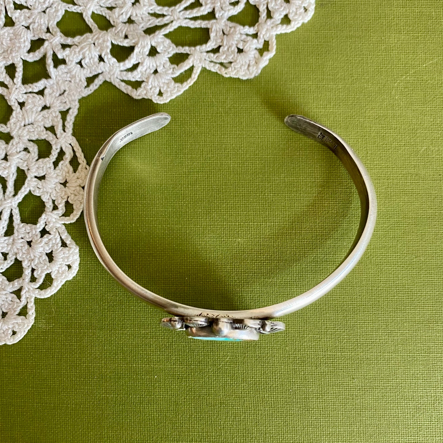 Pilot Mountain Turquoise Cuff Bracelet