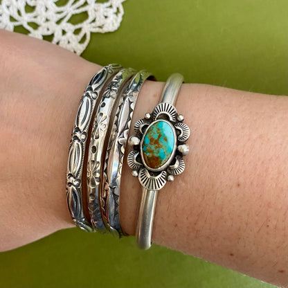 Pilot Mountain Turquoise Cuff Bracelet