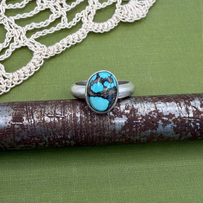 Chunky Turquoise Ring Size 5