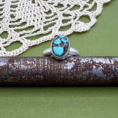 Chunky Turquoise Ring Size 5