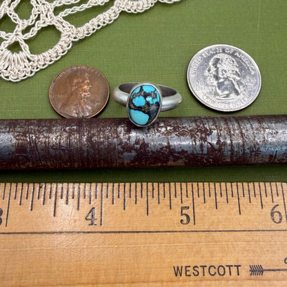 Chunky Turquoise Ring Size 5