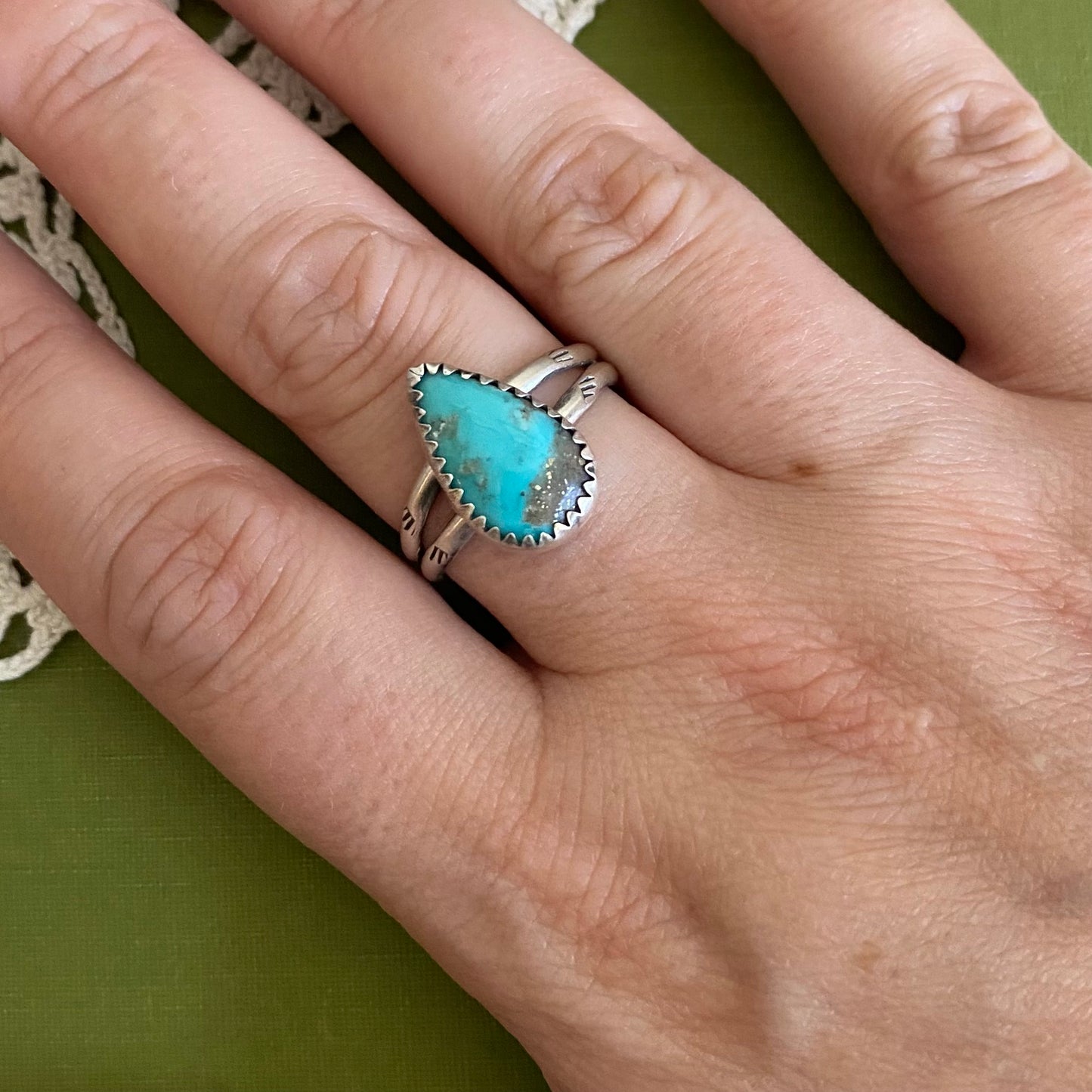 Turquoise Ring Size 9