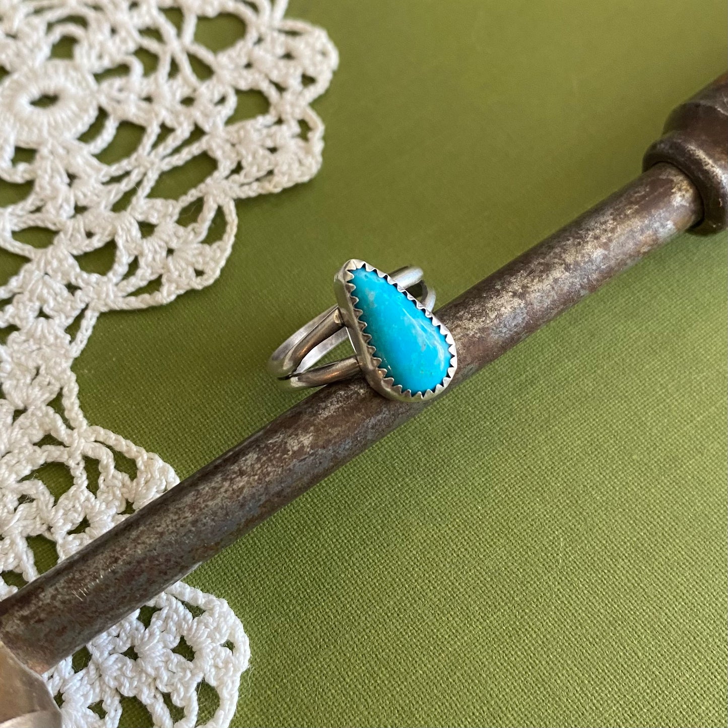 Turquoise Ring Size 8