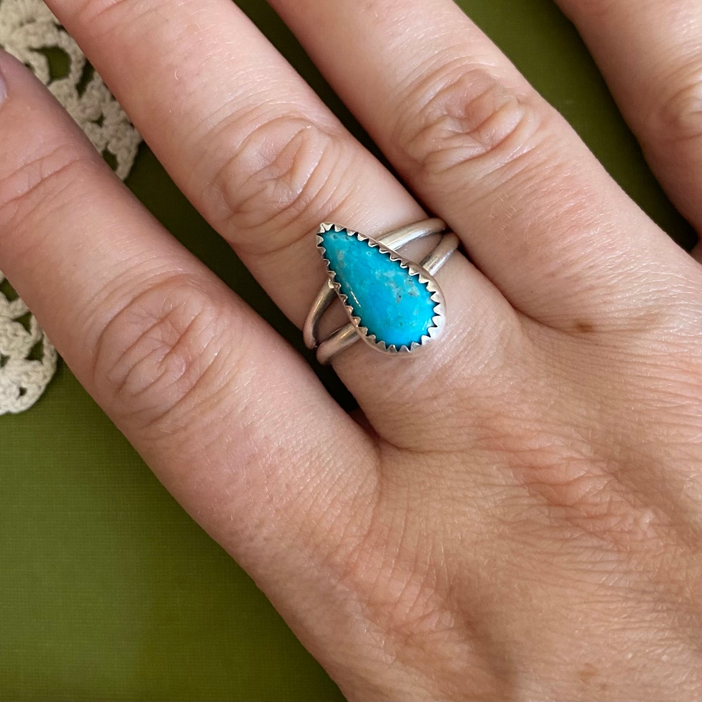 Turquoise Ring Size 8