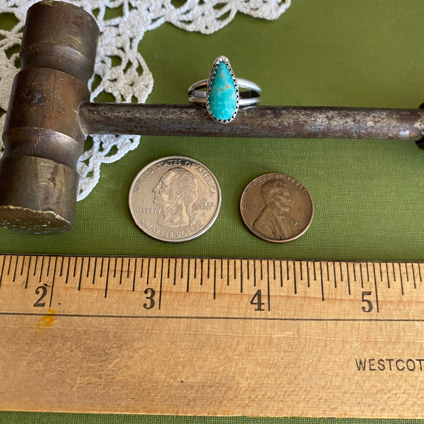 Turquoise Ring Size 7