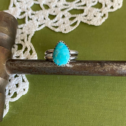Turquoise Ring Size 6
