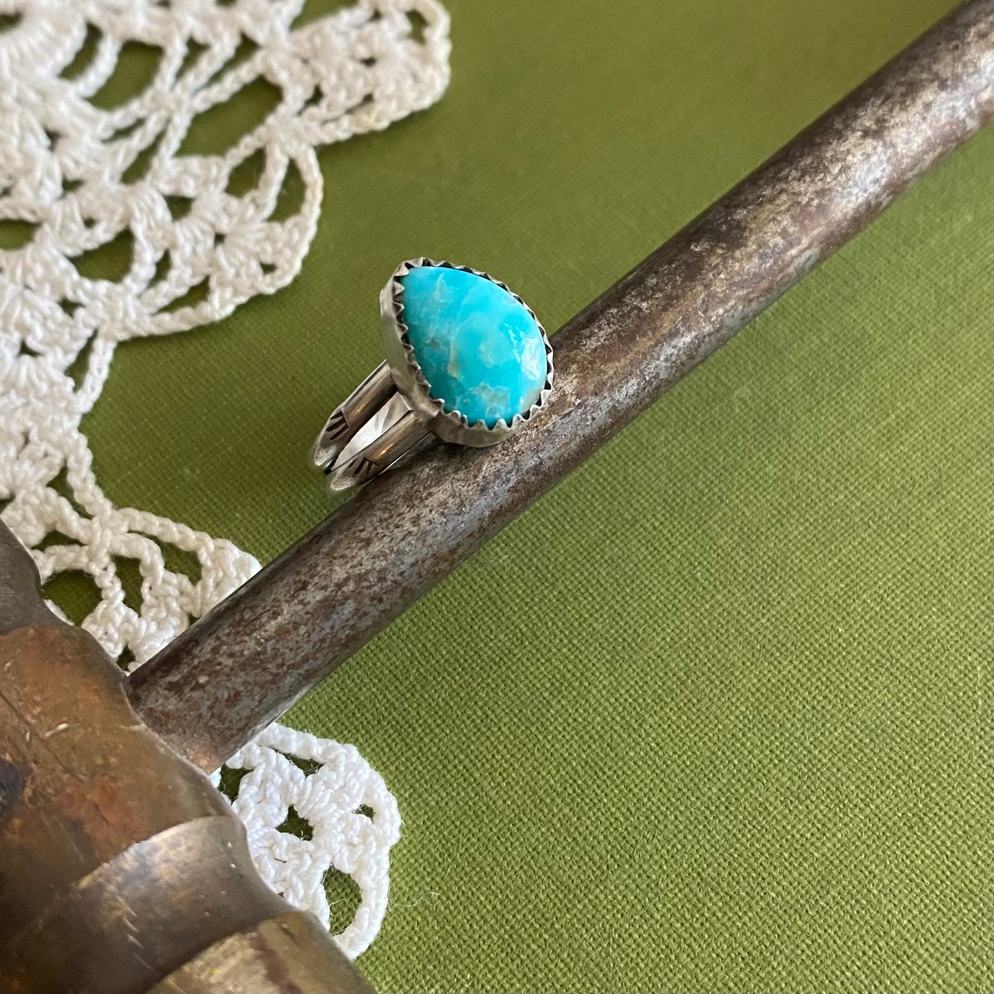 Turquoise Ring Size 6