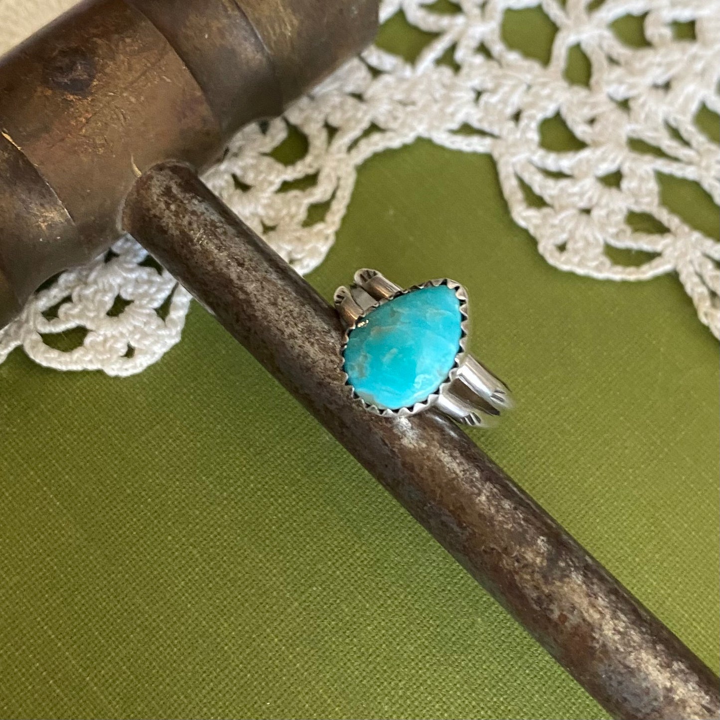Turquoise Ring Size 6