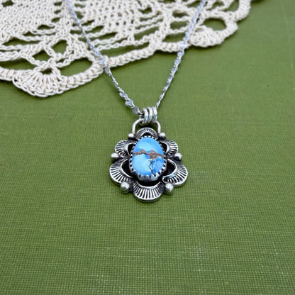 Golden Hills Turquoise Pendant