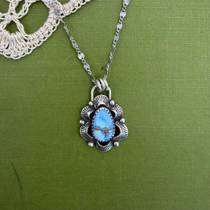 Golden Hills Turquoise Pendant