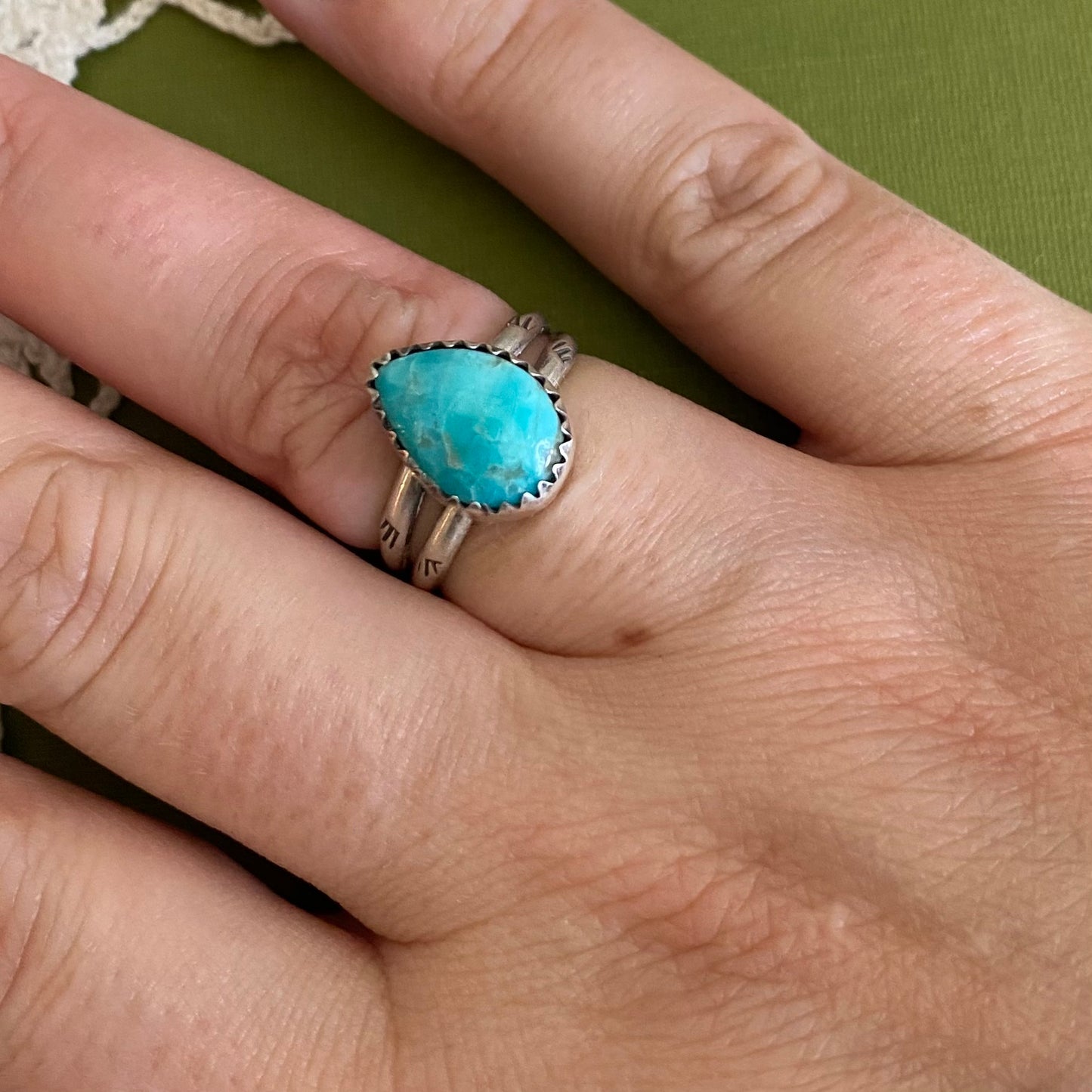 Turquoise Ring Size 6