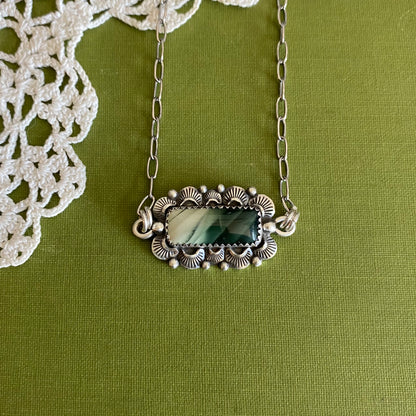 Green Imperial Jasper Necklace