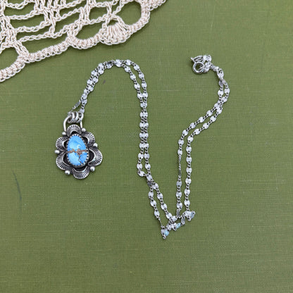 Golden Hills Turquoise Pendant
