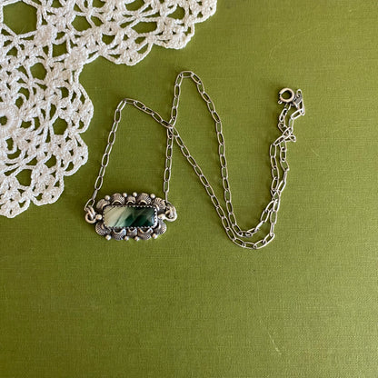 Green Imperial Jasper Necklace