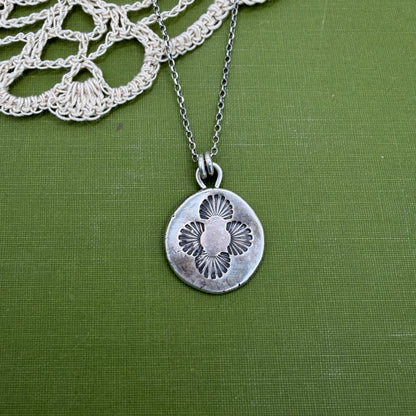 Perfectly Imperfect Stamped Pendant #20