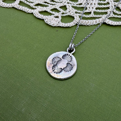 Perfectly Imperfect Stamped Pendant #20