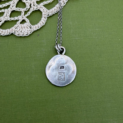 Perfectly Imperfect Stamped Pendant #20