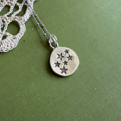 Perfectly Imperfect Stamped Pendant #16