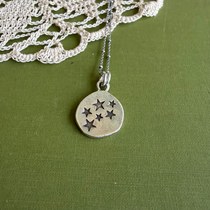 Perfectly Imperfect Stamped Pendant #16