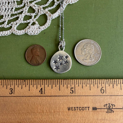 Perfectly Imperfect Stamped Pendant #16