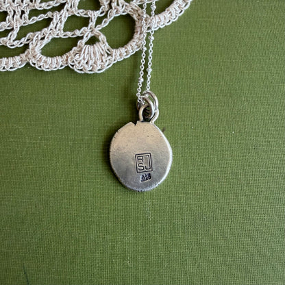 Perfectly Imperfect Stamped Pendant #19