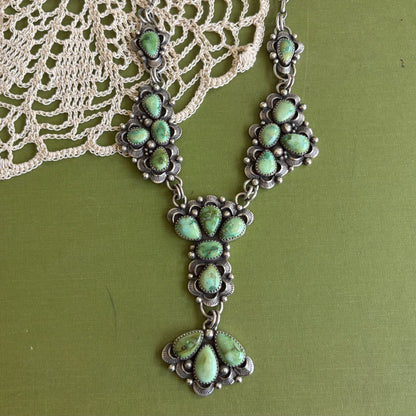 Sonoran Gold Turquoise Statement Necklace