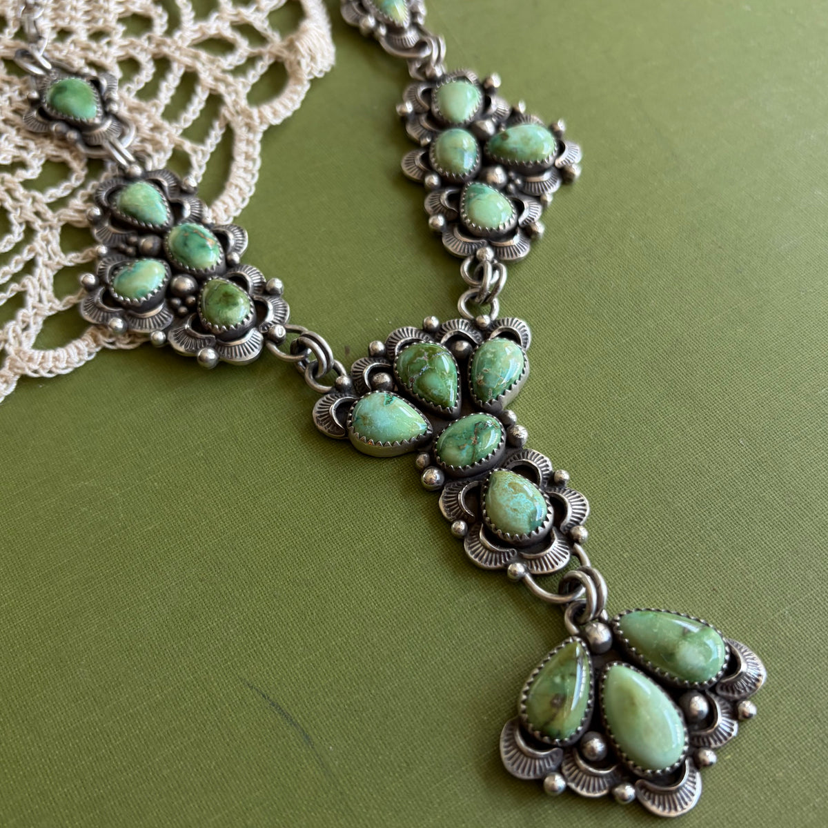 Sonoran Gold Turquoise Statement Necklace