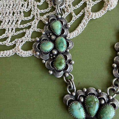 Sonoran Gold Turquoise Statement Necklace
