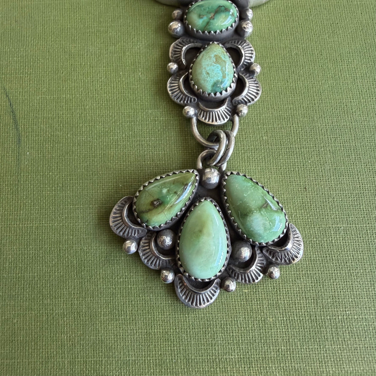 Sonoran Gold Turquoise Statement Necklace