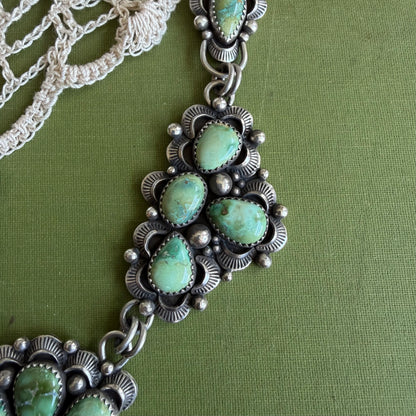 Sonoran Gold Turquoise Statement Necklace
