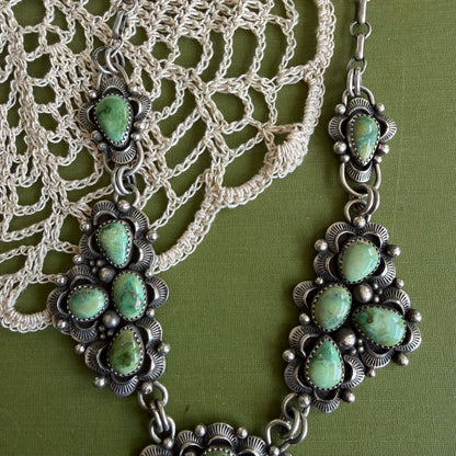 Sonoran Gold Turquoise Statement Necklace