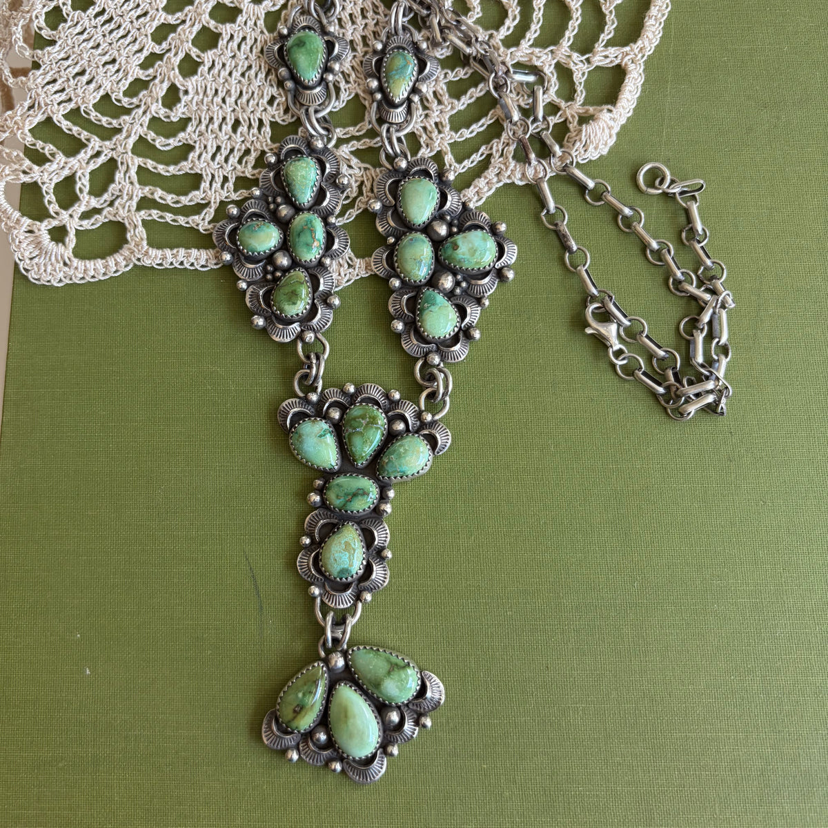 Sonoran Gold Turquoise Statement Necklace