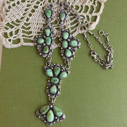 Sonoran Gold Turquoise Statement Necklace