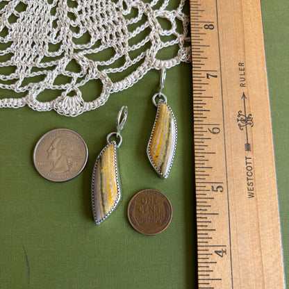 Bumblebee Jasper Earrings