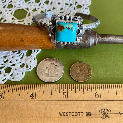 Kingman Turquoise Cuff Bracelet