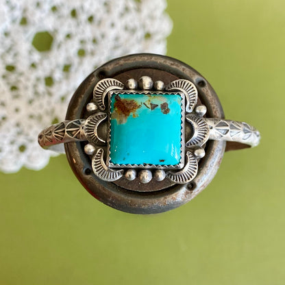 Kingman Turquoise Cuff Bracelet
