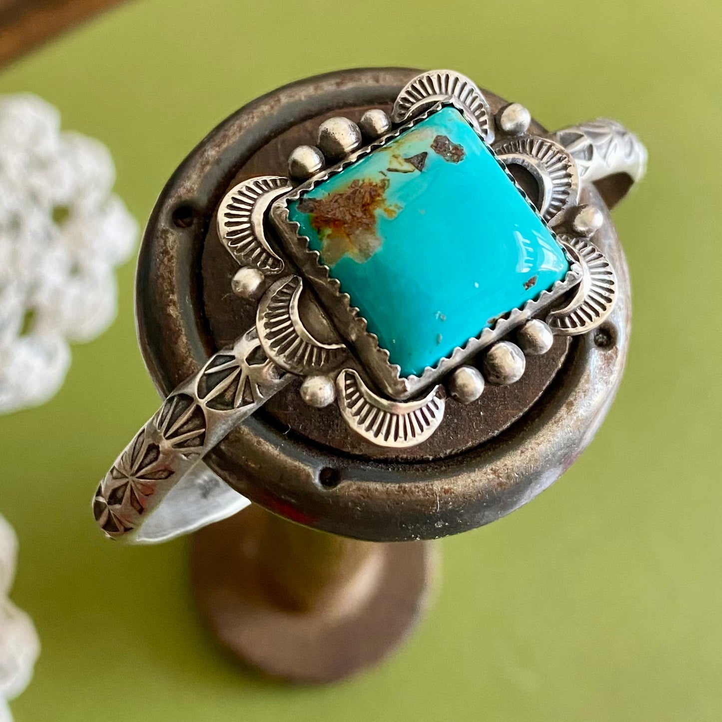 Kingman Turquoise Cuff Bracelet