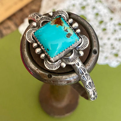 Kingman Turquoise Cuff Bracelet
