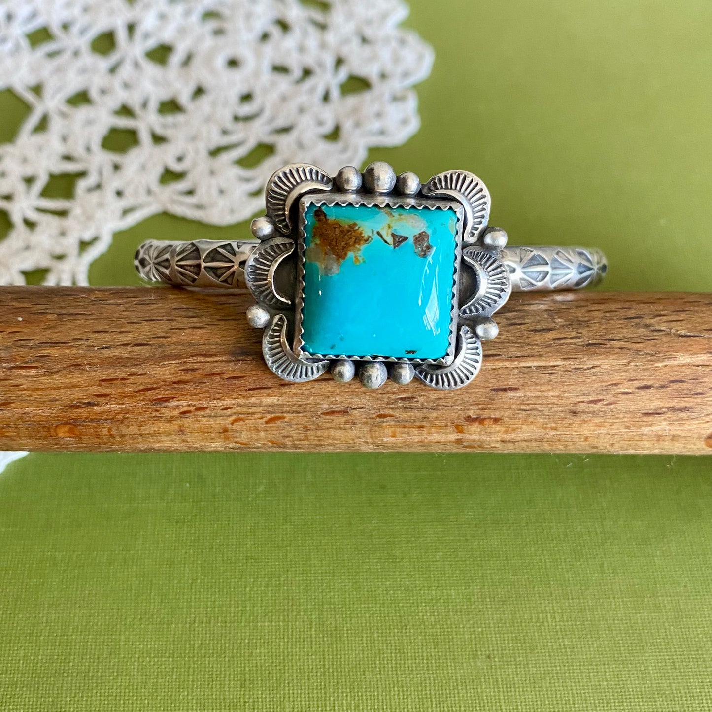 Kingman Turquoise Cuff Bracelet