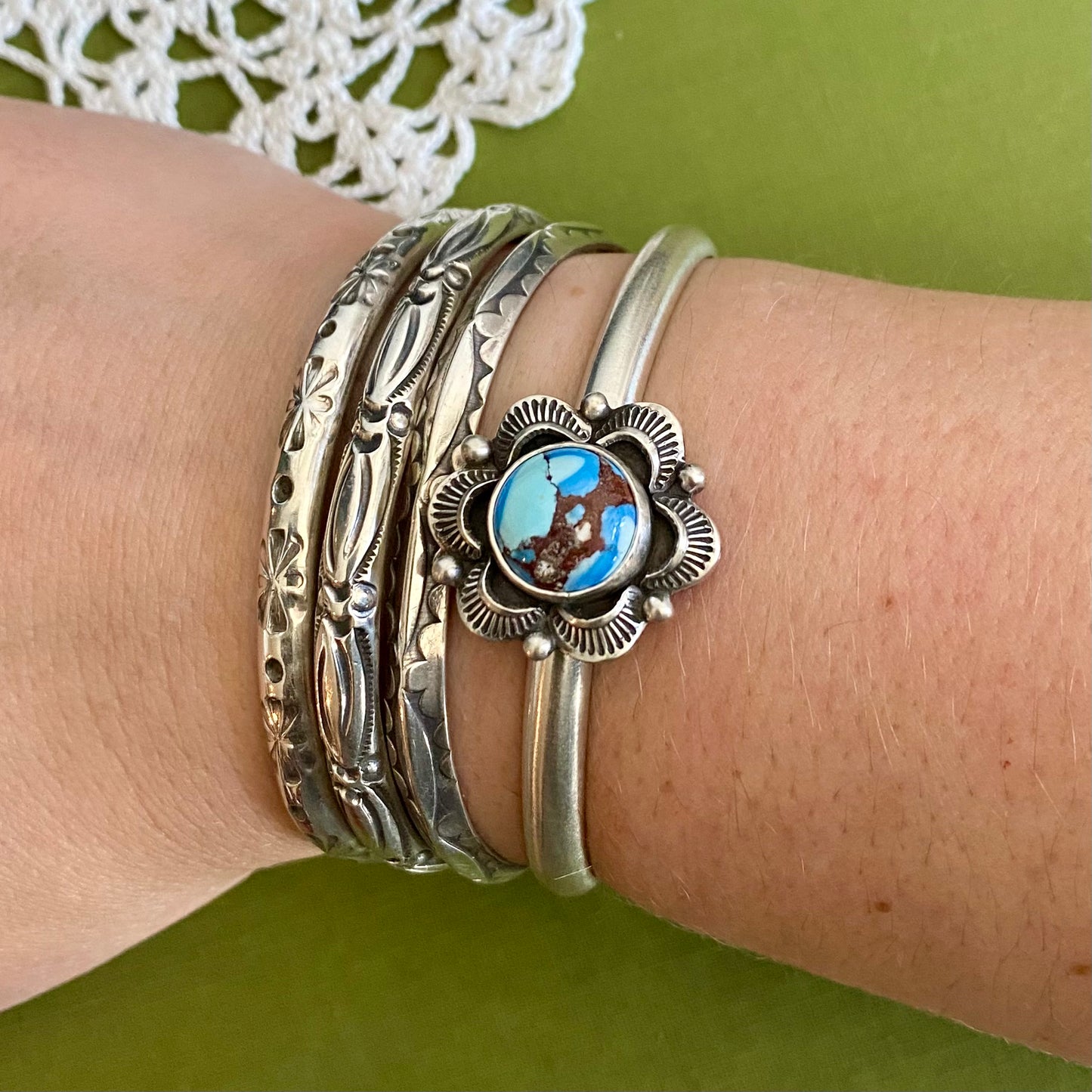 Golden Hills Turquoise Cuff Bracelet