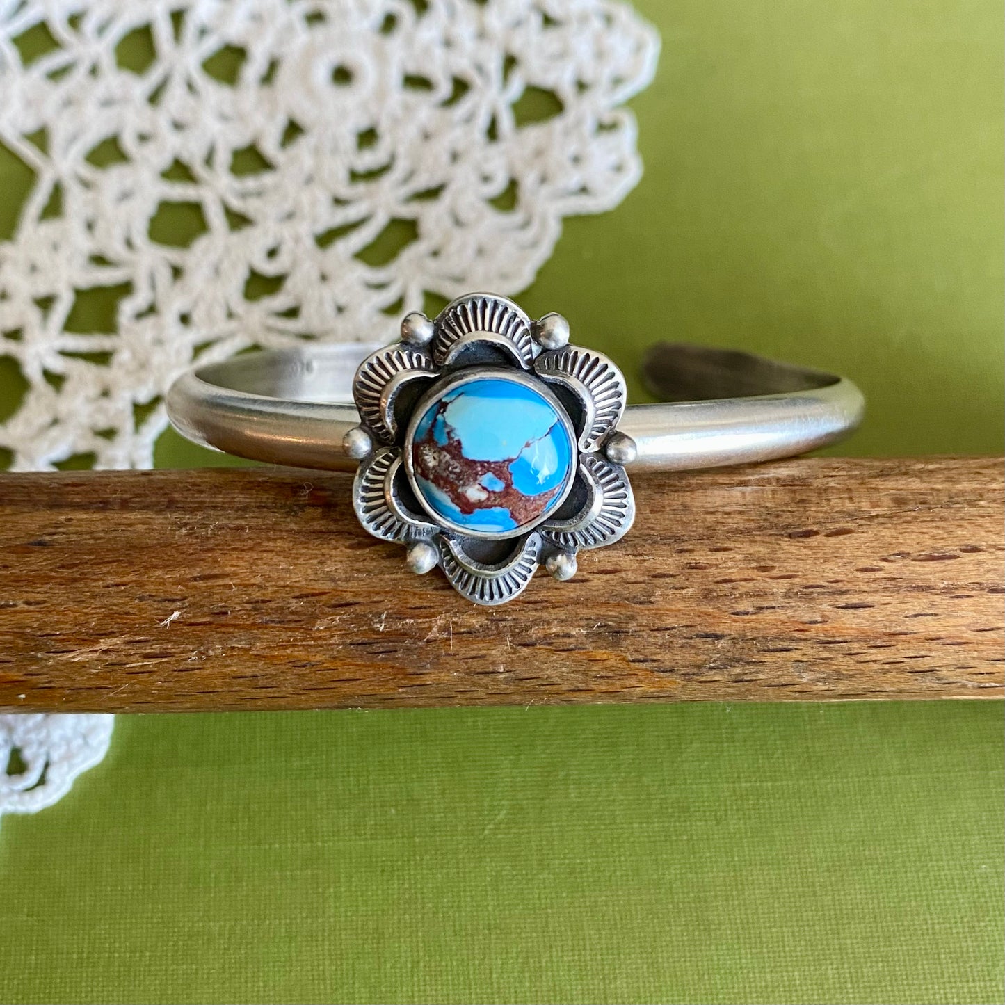 Golden Hills Turquoise Cuff Bracelet