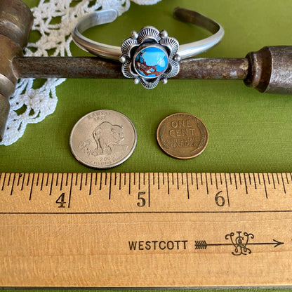 Golden Hills Turquoise Cuff Bracelet