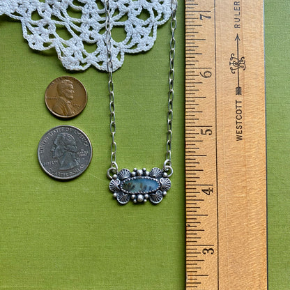 Brown Dendritic Agate Necklace