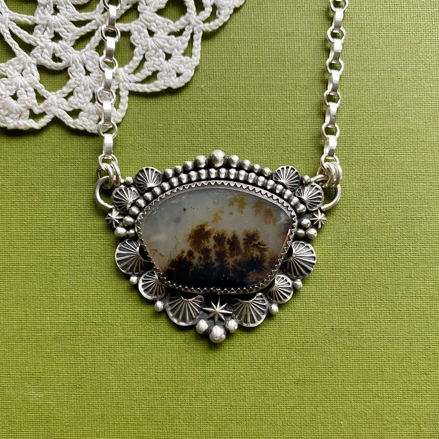 Montana Agate Necklace